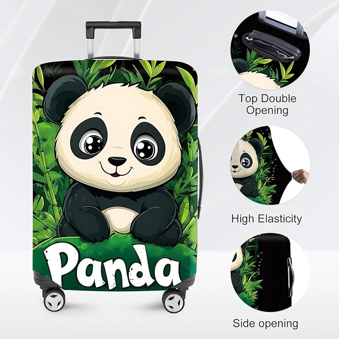 ANNA QUEEN Travel Luggage Cover Suitcase Protector Suitcase Cover Anti-Scratch,Stretchable Bag Cover Washable Durable Polyester