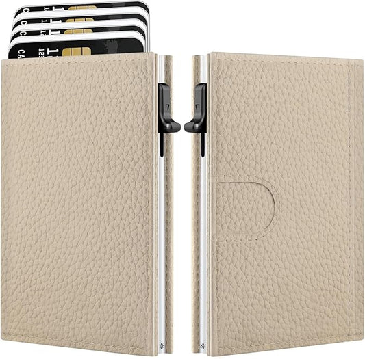 Women's Small Wallet - Sleek & Secure - RFID Blocking Compact Wallet with Slim Lightweight Pop Up Credit Card Holder, Premium Leather Capacity 11+ Cards Plus Cash & ID, Gift for Her