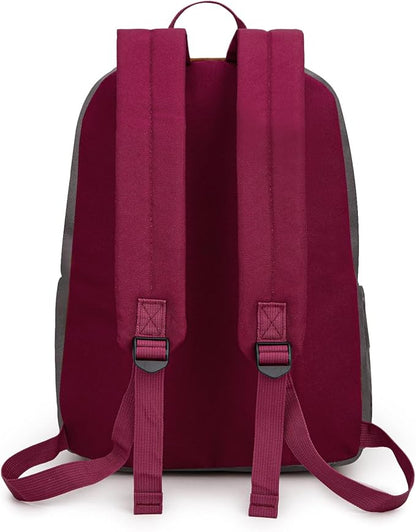 Montana West Backpack for Women Men 2 PCS Lightweight College Bookbags Casual Daypack Backpacks for Commute & Travel