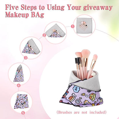 Makeup Train Case, Portable Makeup Case with Mirror, 2-Trays Cosmetic Organizer Case,Nail Polish Organizer, Travel Makeup Box, Profesional for Salon Barber, Black