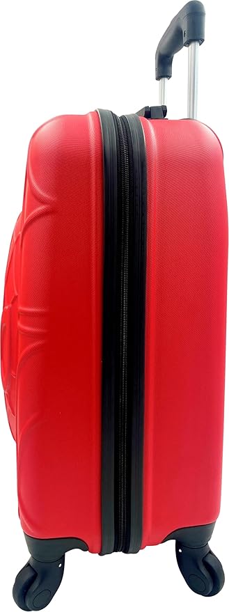 Fast Forward Spiderman Kid's Luggage Hard-Side 21” Carry-On Spinner Luggage