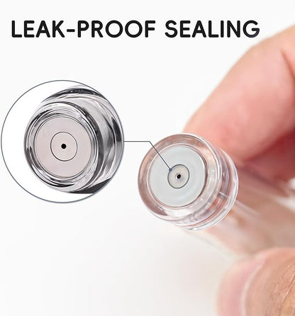 BF01WHB Leather Perfume Bottle 10ml – Bottom-Fill Refillable Dispenser, Leak-Proof & Portable for Men & Women, Ideal for Travel, Gifting & Daily Use (WHB)