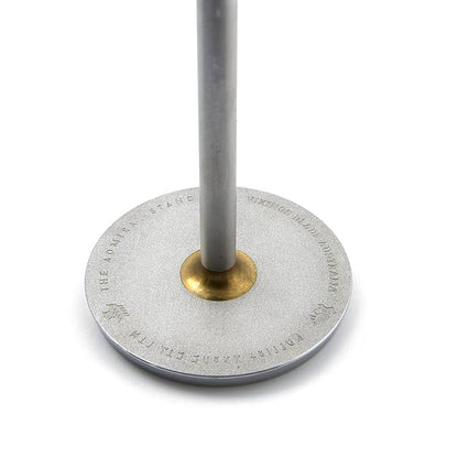 Luxury Razor and Brush Stand, The Admiral by VIKINGS BLADE, Ancient Viking Look with Heavy Distressed Stainless Steel & Brass, Extra Wide Openings, Fits Most Razors and Brushes