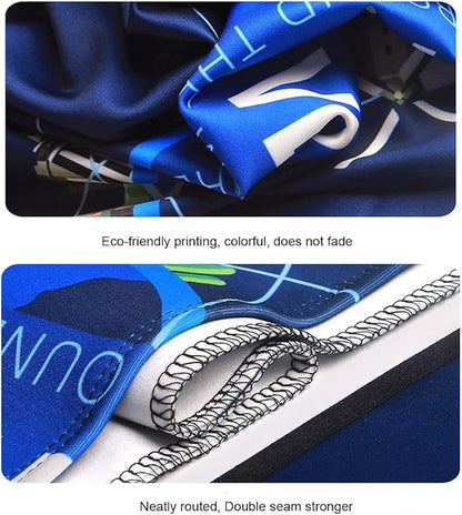 MosaiRudo Thicker Luggage Cover Elastic Suitcase Cover Protector Fits 18-32 Inch Suitcase Travel Accessories (Travel, S)