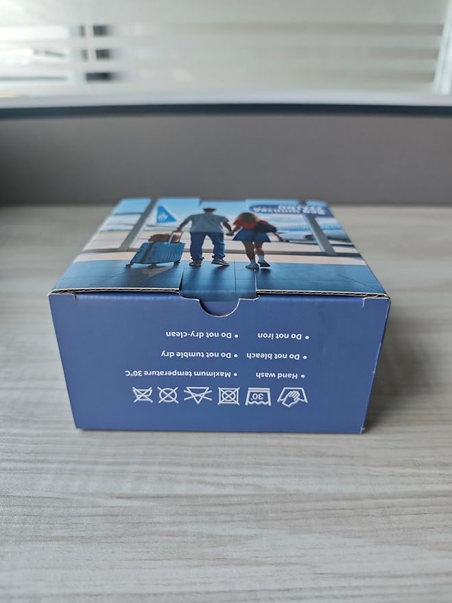 ONTYZZ Travel Vacuum Compression Bags Space Saver Vacuum Bags Reusable Compression Bag with IP67 Waterproof Zipper for Travel Suitcases and Backpack,One Pack Grey（NO PUMP!）