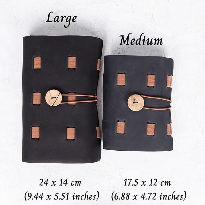 HARDISTON Custom Genuine Leather Electronic Cable Organizer Bag Handmade Travel Cord Organizer Roll Case for Hard Drives, Cables, Charger, Phone, USB, SD Card