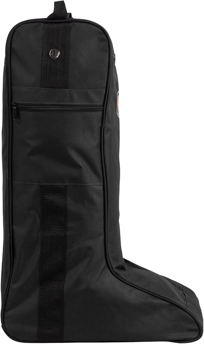 Huntley Equestrian Tall Riding Boot Bag Durable & Premium Horse Riding Boots Storage Protection Zipper Bag Water Resistant, Portable & Easy to Clean
