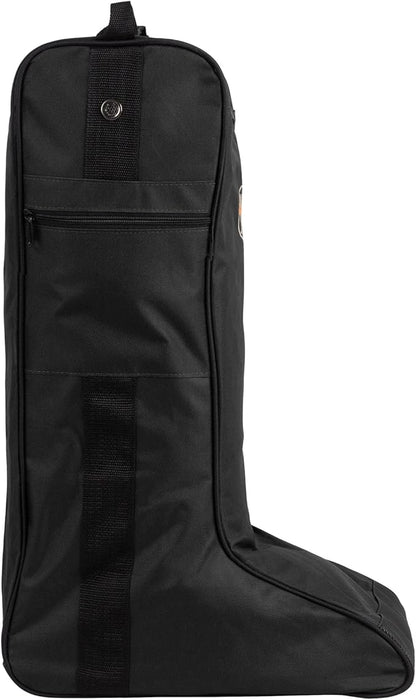 Huntley Equestrian Tall Riding Boot Bag Durable & Premium Horse Riding Boots Storage Protection Zipper Bag Water Resistant, Portable & Easy to Clean