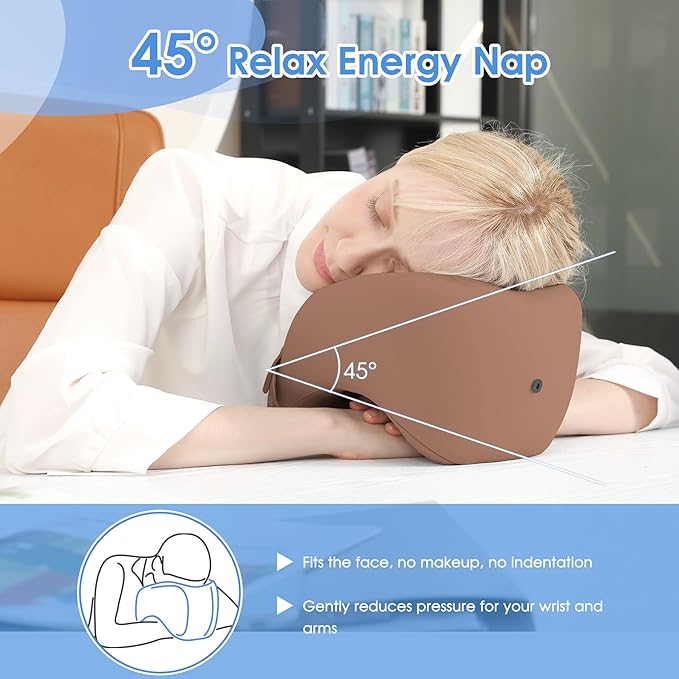 jiaao Neck Pillow Airplane, Memory Foam Travel Neck Pillows for Long Flight, 3D Eye Masks, Ear Plugs and Portable Drawstring Bag, Napping Pillow for Home, Road Trips, Sleep Rest and Travel Use