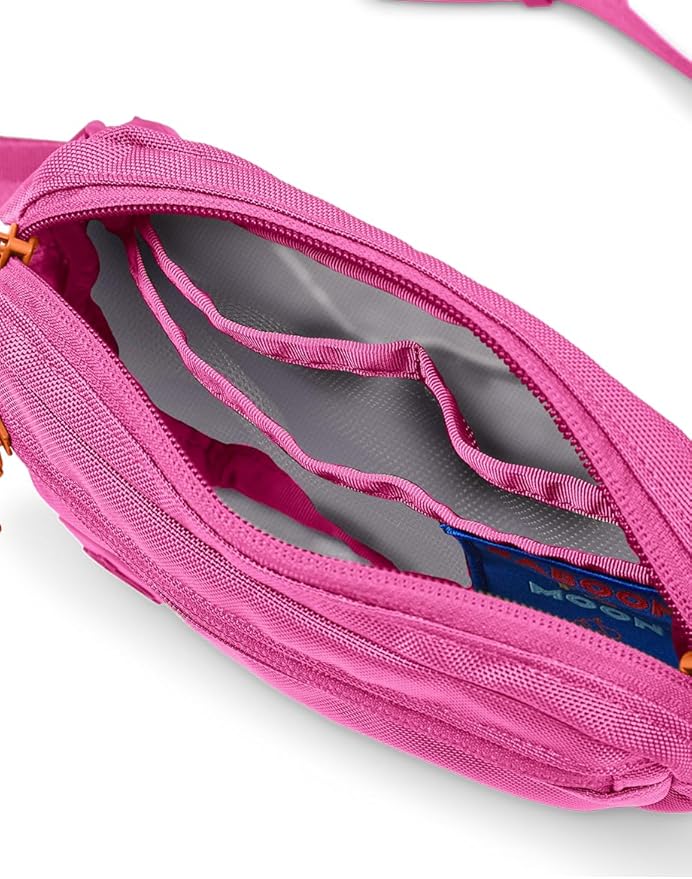 Baboon to the Moon Fanny Pack - Trendy, Compact, Water-Repellent Waist Bag in Multiple Colors and Sizes for Men and Women (Raspberry Fizz, Mini (1.5L))