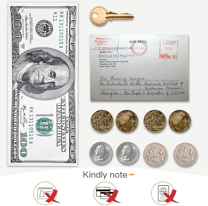 AGPTEK Travel Money Belt, Hidden Money Pouch, Anti-Theft Security Waist Wallet, Secret Compartment Money Hideaway for Business Trip Jogging Outdoor Working, Gift for Fathers Dad Men Boyfriend, Black