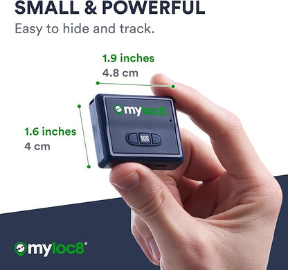 GPS Tracker for Vehicles with Magnet – 4G LTE Real-Time Location Device with App, Long Life Battery – Anti-Theft GPS Tracker for Car, Motorcycle, Scooter, Bike - (12-Mo Subscription Included)