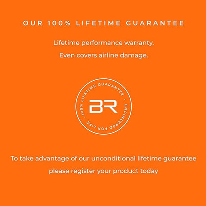 Briggs & Riley Classic Garment Bag for Hanging Clothes - Suit & Dress Travel Bag for Men & Women, Wrinkle Reducing Luggage for Shirts, Tuxedos, & Coats, Smooth Zipper - Baseline Collection, Black