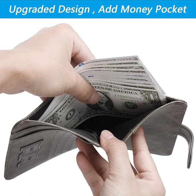 Airtag Passport Holder Cover Wallet RFID Blocking Leather Case Travel Essentials Luggage Accessories Travel Must Have(118#Grey)