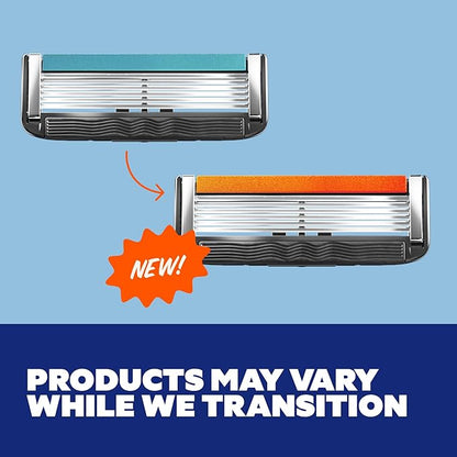 Dollar Shave Club | Travel Shave Set | 4 Extra Close Refill Cartridges, 1 Handle (Green), 1 Razor Cover