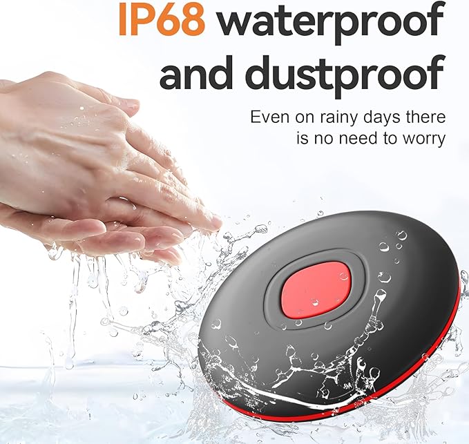 Air Tracker Tags for Android or iOS, Dual System Smart Bluetooth Tags, Find My or Google'S Find Hub App, Keys Finder and Item Locator, Waterproof Luggage Tracker for Keys, Wallets, Bags