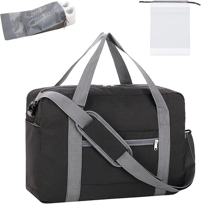 For Spirit Airlines Personal Item Bag 18x14x8 with Wet Pocket Foldable Travel Duffel Bag Underseat Carry on for Men & Women