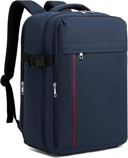 Kono Backpack Carry-on Bag 40x20x25 Carry-on Bag Airplane Travel 20L, 15.6-inch Laptop Backpack, for Men Women, Navy