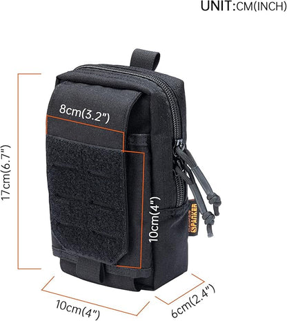 EXCELLENT ELITE SPANKER Tactical EDC Pouch Molle Utility Pouches Phone Holster Pouch Waist Bag Tool Pouch for Molle Accesssories