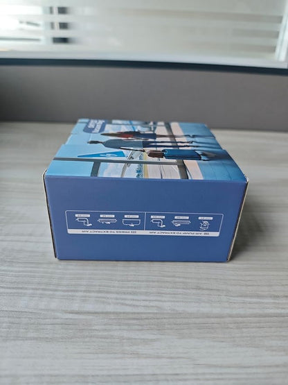 ONTYZZ Travel Vacuum Compression Bags Space Saver Vacuum Bags Reusable Compression Bag with IP67 Waterproof Zipper for Travel Suitcases and Backpack,One Pack Grey（NO PUMP!）