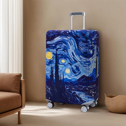 Travelkin Luggage Covers For Suitcase Tsa Approved,Suitcase Cover Protector Fit 18-32 Inch Luggage (Galaxy, XL)