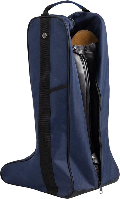 Huntley Equestrian Tall Riding Boot Bag Durable & Premium Horse Riding Boots Storage Protection Zipper Bag Water Resistant, Portable & Easy to Clean