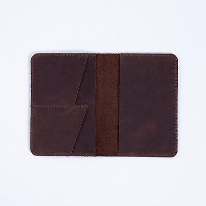 INCARNE Leather Passport Holder for Travel - Passport Case - Passport Wallet for Men - Passport Cover for Women Sleeve Protector - Travel Essentials Vacation Luggage Travel Gifts - Vintage Brown
