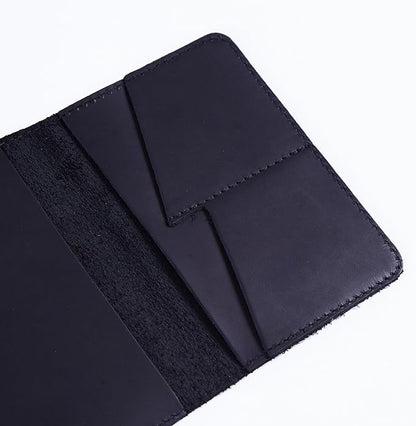 INCARNE US Leather Passport Holder for Travel - Passport Case - Passport Wallet for Men - Passport Cover for Women Sleeve Protector - Travel Essentials Vacation Luggage Travel Gifts - Vintage Black