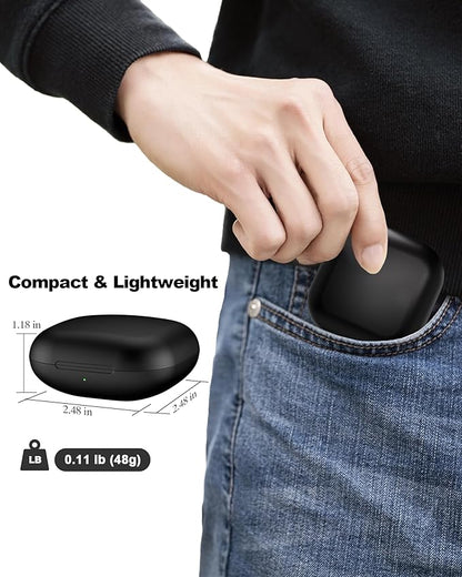 Charging Case Replacement for Fit Pro – Wireless Charger Case with Bluetooth Pairing Button, 700mAh Battery, Earbuds Not Included