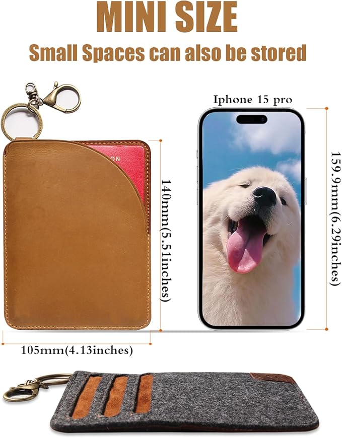 Leather Passport Holder for Travel with Airtag Slot, Passport Wallet for Men & Women,1-3 Passport Books,Passport Sleeves Travel Essential & Gift (TW9-Glod Brown, for 1 passport book)