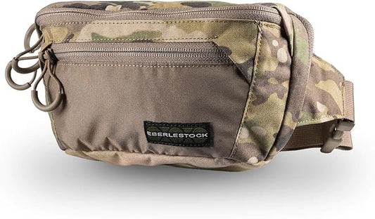 Eberlestock Bando Bag - Tactical Men's Fanny Pack w/Adjustable Waist Belt, Zippered Pockets, Compact Lightweight Belt Bag