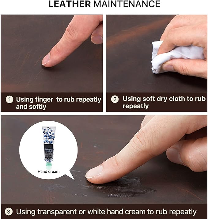 Electronic Organizer Zipper Bag, Top Grain Leather, Handmade Vintage Design, Portable Travel Electronic Accessories Storage Cases for Phone, USB Cables, Chargers, Hard Drive, Daily Cosmetics