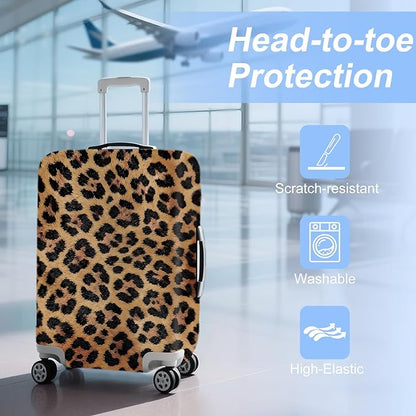 ANNA QUEEN Travel Luggage Cover Suitcase Protector Suitcase Cover Anti-Scratch,Stretchable Bag Cover Washable Durable Polyester