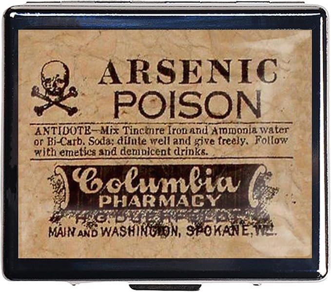 7 Days Chromed Shiny Silver Pill Organizer with Mirror Inside Has 8 Separate Compartments Rectangle Cute Travel Pill Organizer for Purse 7 Days (Retro Style)