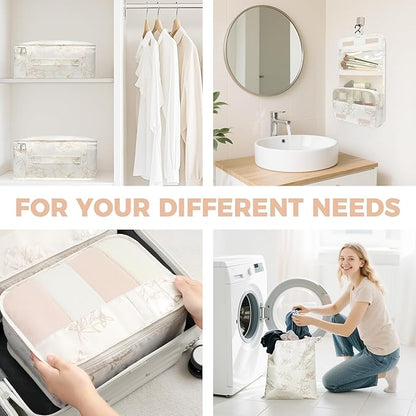 BAGAIL 9 Set Packing Cubes Luggage Packing Organizers for Travel Accessories