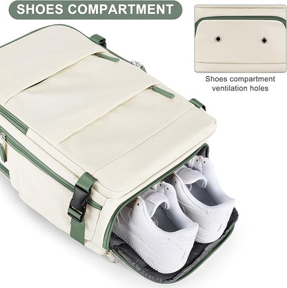 Large Travel Backpack For Women Men Airline Approved Carry On Backpack Flight Approved Waterproof Sports Luggage Backpack Casual Daypack Hiking Backpack