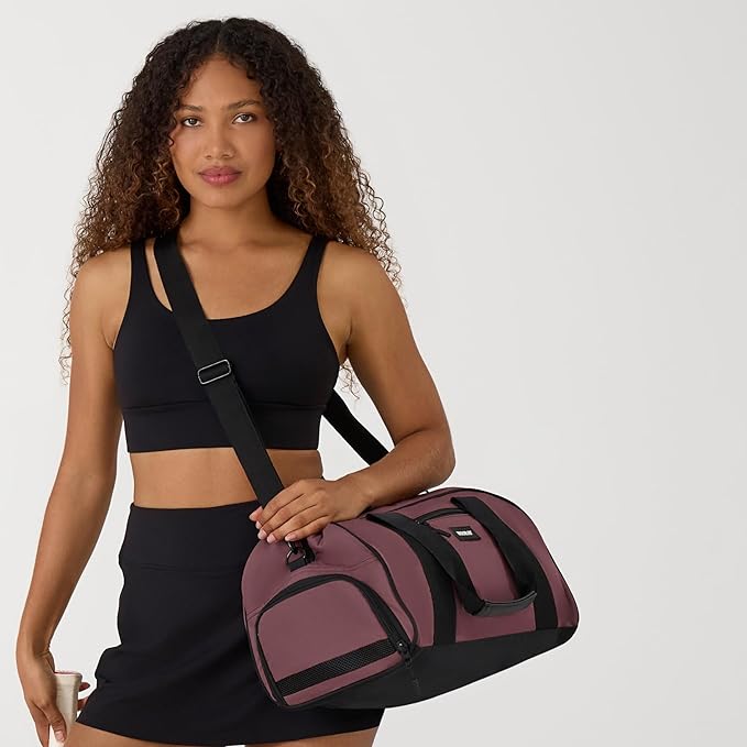 Vooray Burner Gym Duffel Bag, Gym Bag for Women and Men with Shoe Compartment, Weekender, Overnight & Travel Duffel for Sports and Workout