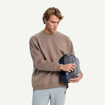 Travel Toiletry Bag 8L, Large Packing Cube with Waterproof TPU Wet/Dry Compartment (05 Ash Gray)