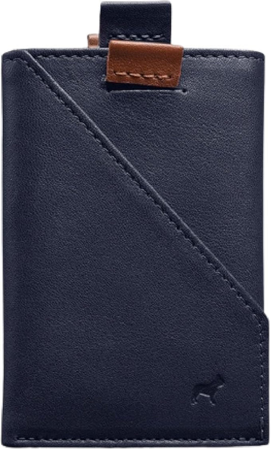 The Frenchie Co. - Speed Cardholder - Minimalist Front-Pocket Wallet - Ultra-slim RFID Blocking Card Holder - Quick-access Front Slot, Holds up to 6 Cards, Full-grain Italian Leather