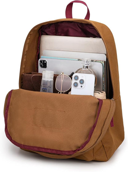 Montana West Backpack for Women Men 2 PCS Lightweight College Bookbags Casual Daypack Backpacks for Commute & Travel