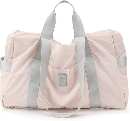 VanFn Foldable Travel Duffel Bag, Sports Duffels Gym Bag, Rainproof Nylon Totes, Sports Shoulder Handbag, Lightweight Duffle Bags For Women & Men, Outdoor Weekend Bag, P.Travel Series