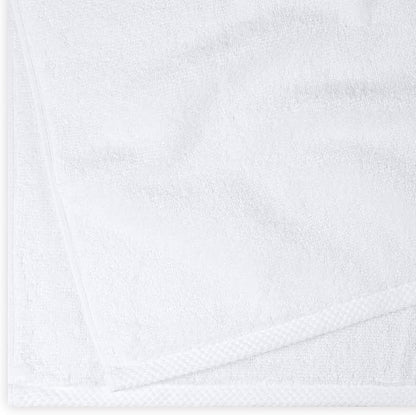 Amazon Basics 2 Piece Quick-Dry Oversize Bath Towel, 100% Cotton, White, 54" x 30"