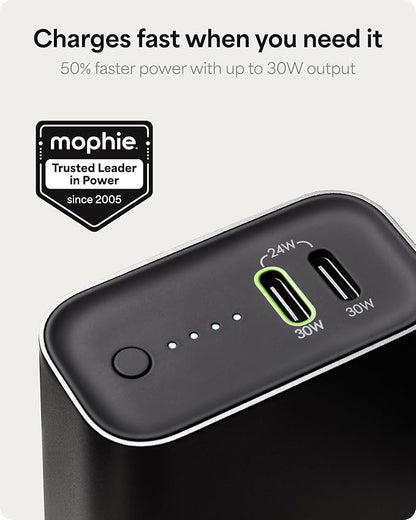 Mophie Powerstation Fast 10,000mAh Power Bank | Faster Charging | 30W, Multi-Device