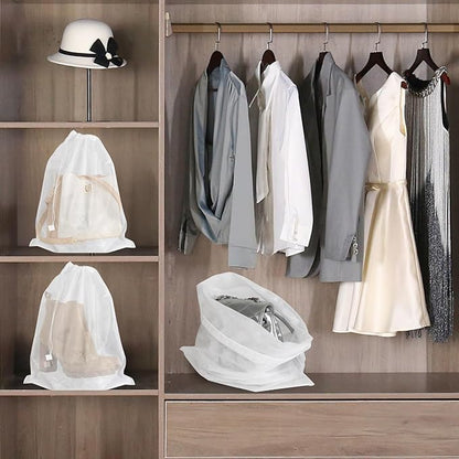 Purse Storage Dust Bags for Handbags Non Woven Bags Shoe Bags for Travel Shoes Organizer for Closet 50 Pcs(15.7 inx19.7 in)