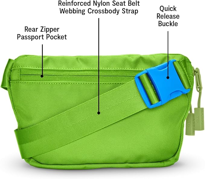 Baboon to the Moon Full Size Fanny Pack 3L – Womens Crossbody, Belt Bag for Women, Fanny Pack for Men, Crossbody Bags for Women Travel, Waist Bags