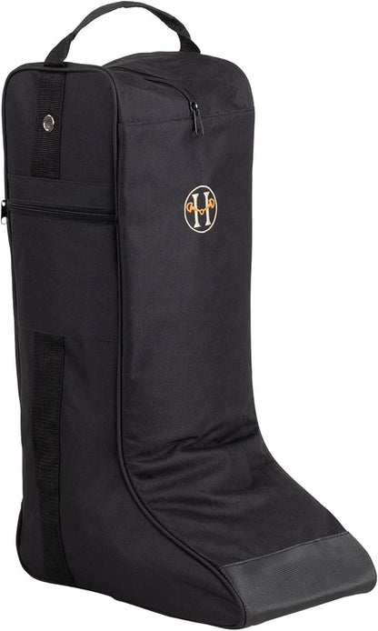 Huntley Equestrian Tall Riding Boot Bag Durable & Premium Horse Riding Boots Storage Protection Zipper Bag Water Resistant, Portable & Easy to Clean
