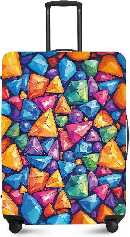 ANNA QUEEN Travel Luggage Cover Suitcase Protector Suitcase Cover Anti-Scratch,Stretchable Bag Cover Washable Durable Polyester