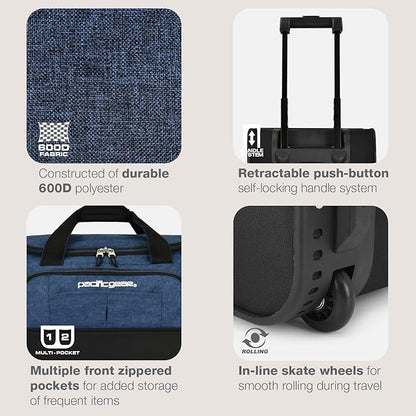 Pacific Gear Duffel Bag with Rolling Wheels