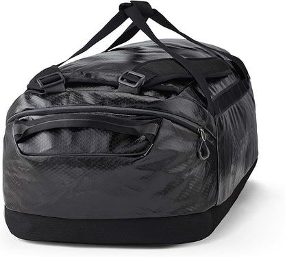 Gregory Alpaca 100L Water-Resistant Travel/Gear Organization Duffel Bag with included Packing Cube, Obsidian Black