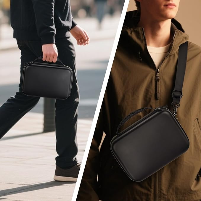 Barber Case for Hair Clippers Cutting Supplies, Trimmer Accessories Organizer for Wahl/ for Ufree/ for Andis Men Women Razor Grooming Kits, for Oneisal Dog Shaver- Washable Oilproof Travel Bag Only